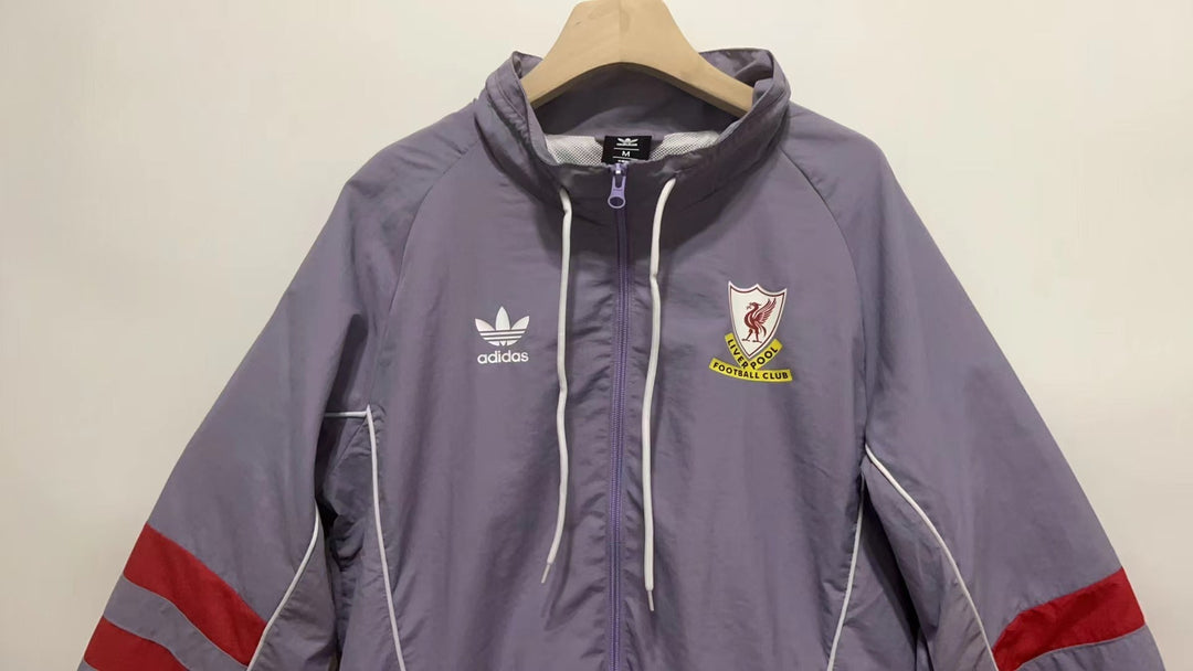 Liverpool Windbreaker Jacket - Gray