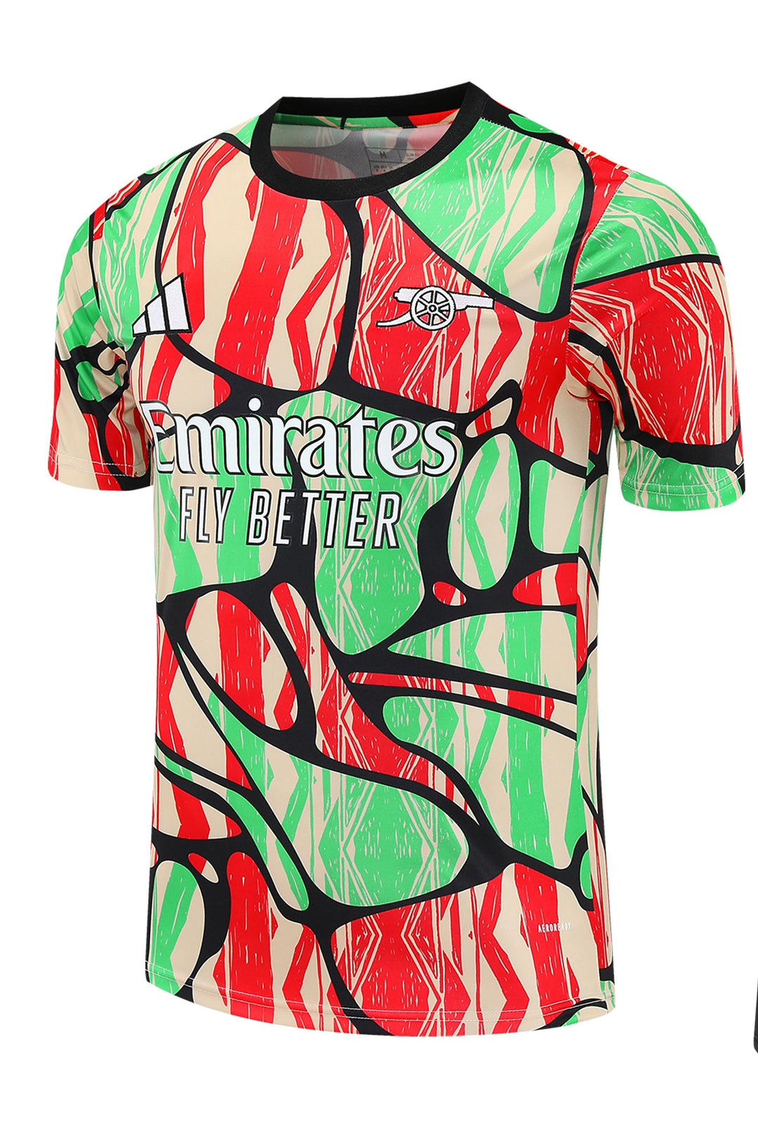 Arsenal 2025/26 Training Shirt - Red/Light Green