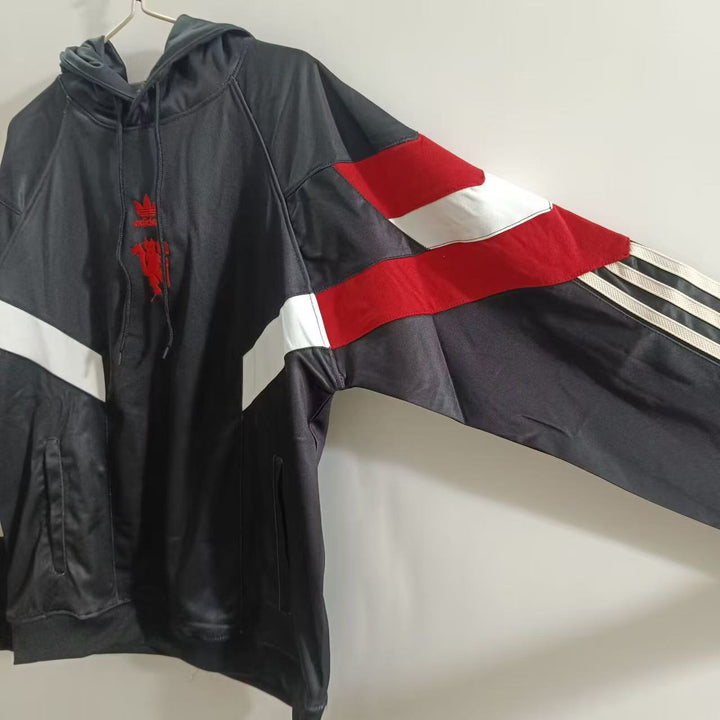 Manchester United Windbreaker Jacket - Black