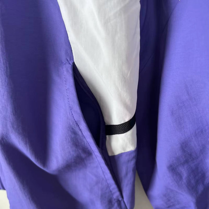 Real Madrid Windbreaker Jacket - Purple