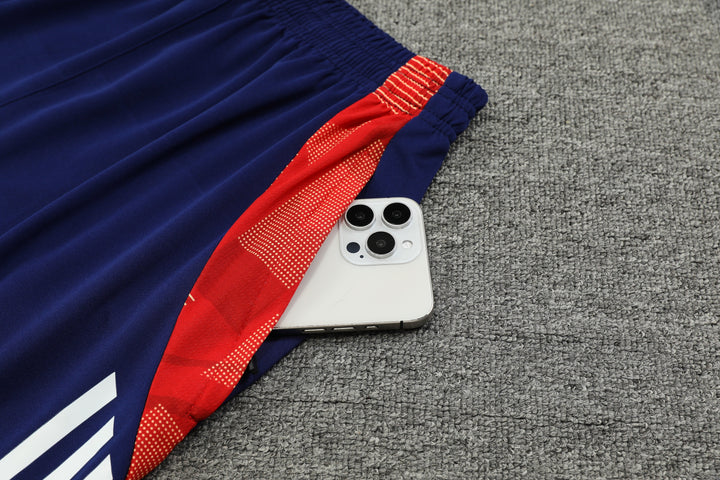 Spain 2024/25 Training Short - Navy Blue/Red