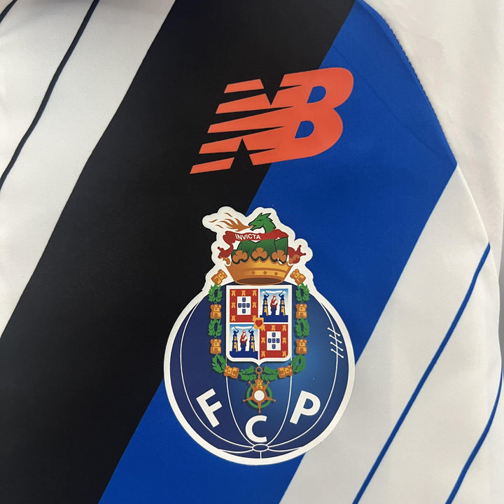 Porto Reversible Windbreaker Jacket - White/Blue