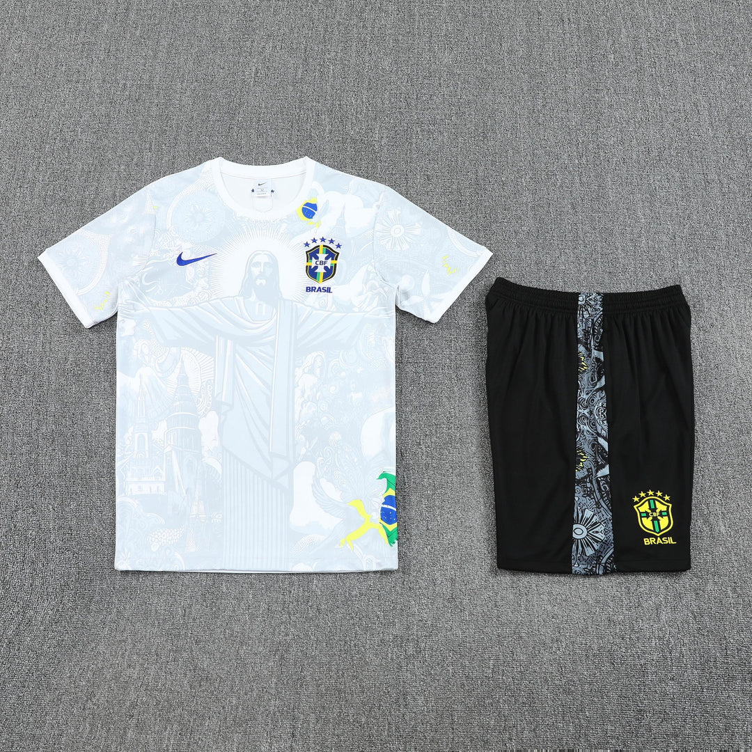 Brazil 2025/26 Training Kit - White