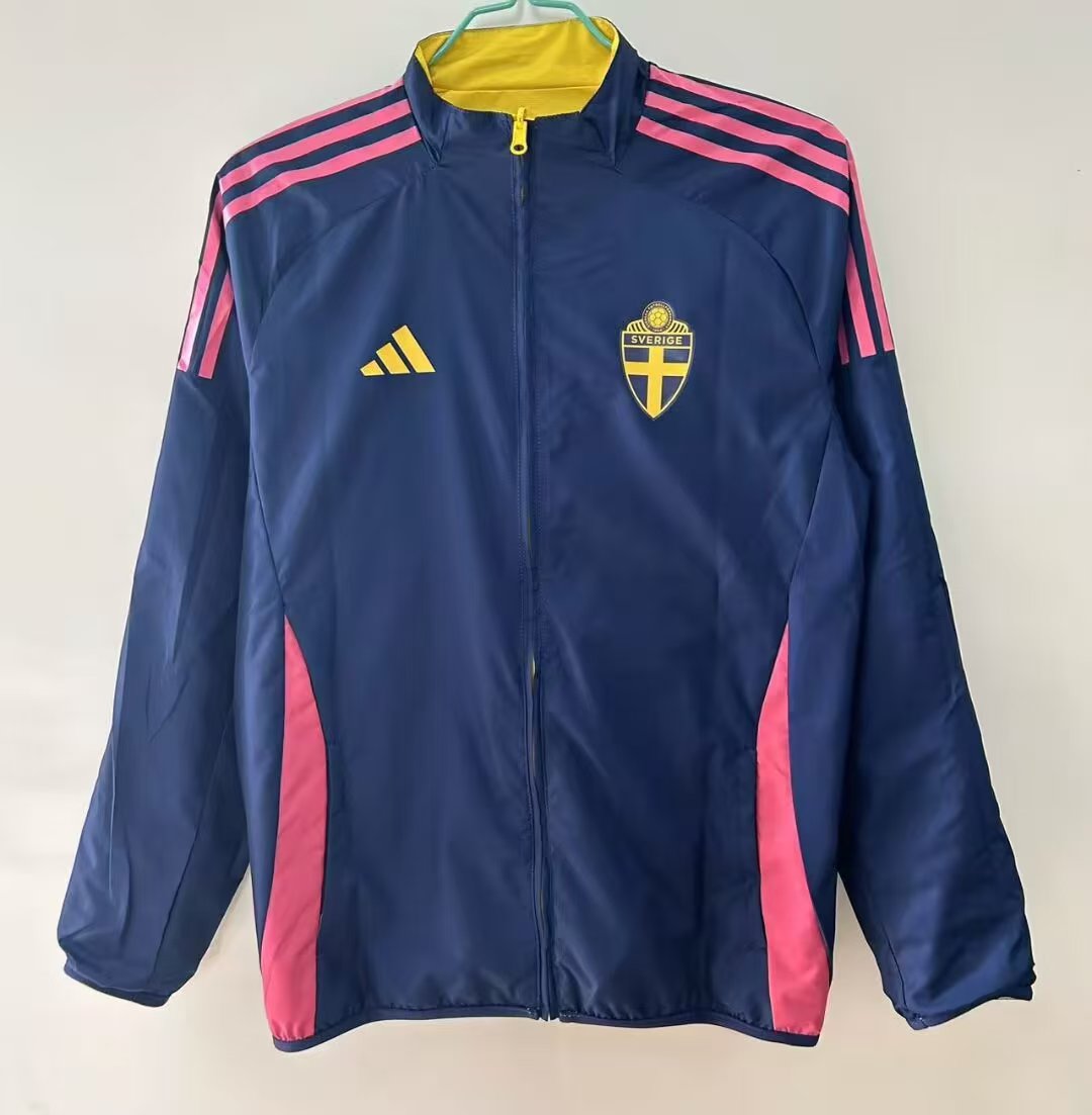 Sweden Windbreaker Jacket - Navy Blue