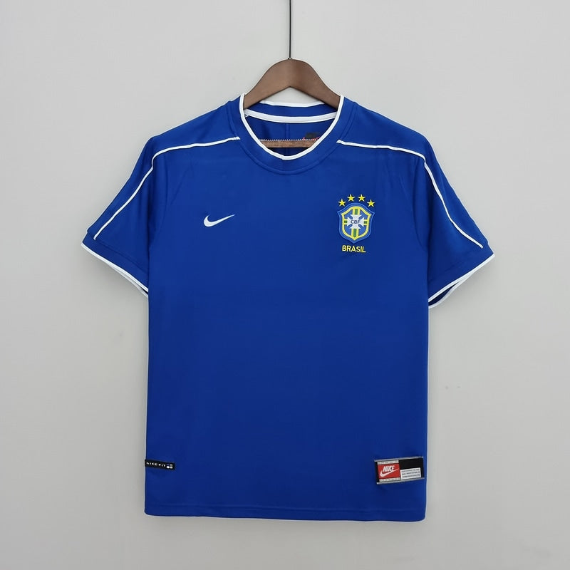 Brazil 1998 Retro Shirt - Blue