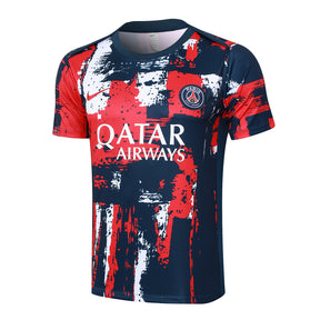 PSG 2024/25 Training Shirt - Red/Blue