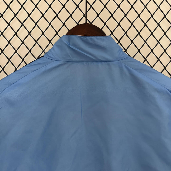 Tigres Reversible Windbreaker Jacket - Light Blue/Beige