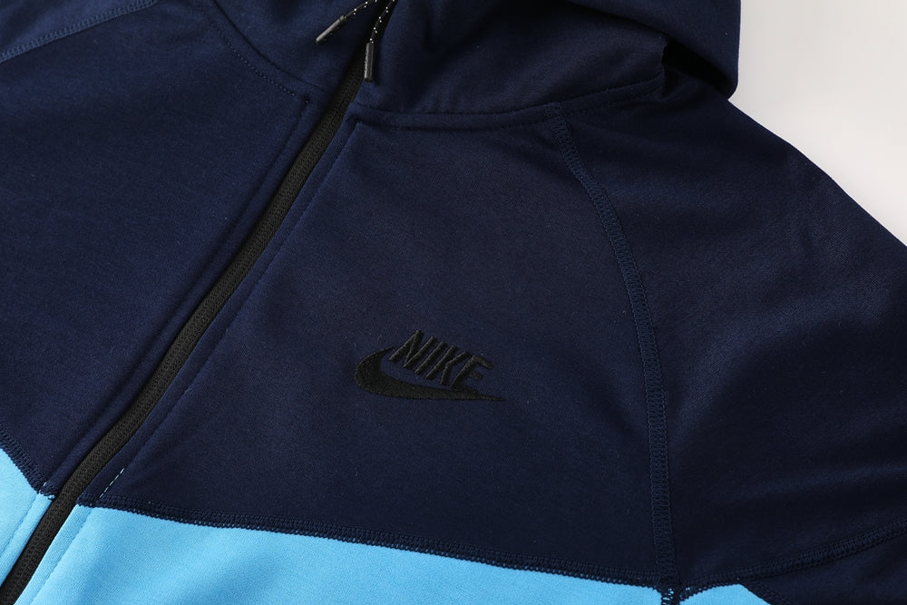 Nike Tech Fleece Set – Dark Blue/Light Blue