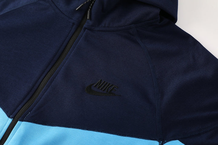 Nike Tech Fleece Set – Dark Blue/Light Blue