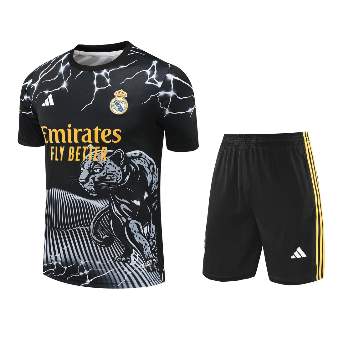 Real Madrid 2024/25 Training Kit - Black/White