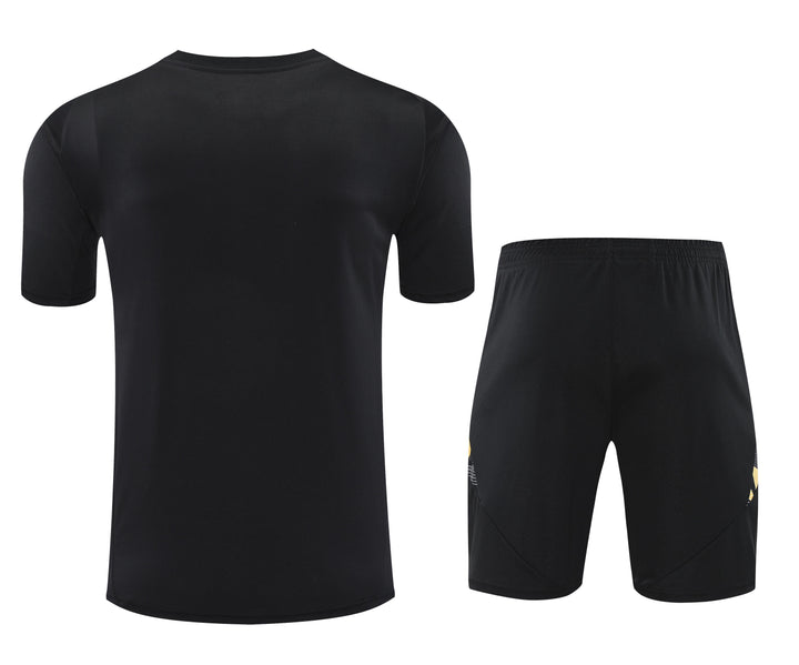 Real Madrid 2024/25 Training Kit - Black/Yellow