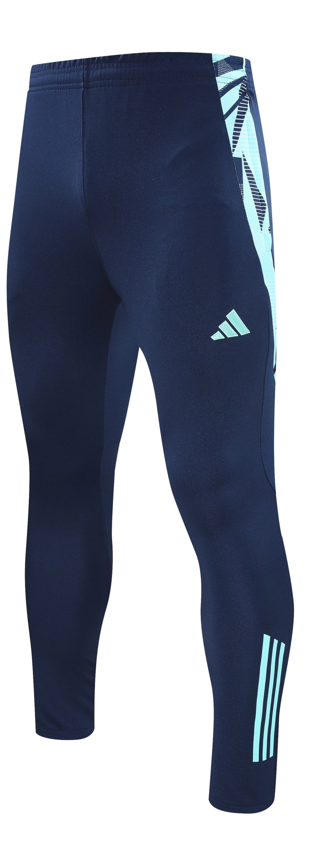 Real Madrid 2024/25 Pants - Navy Blue/Turquoise