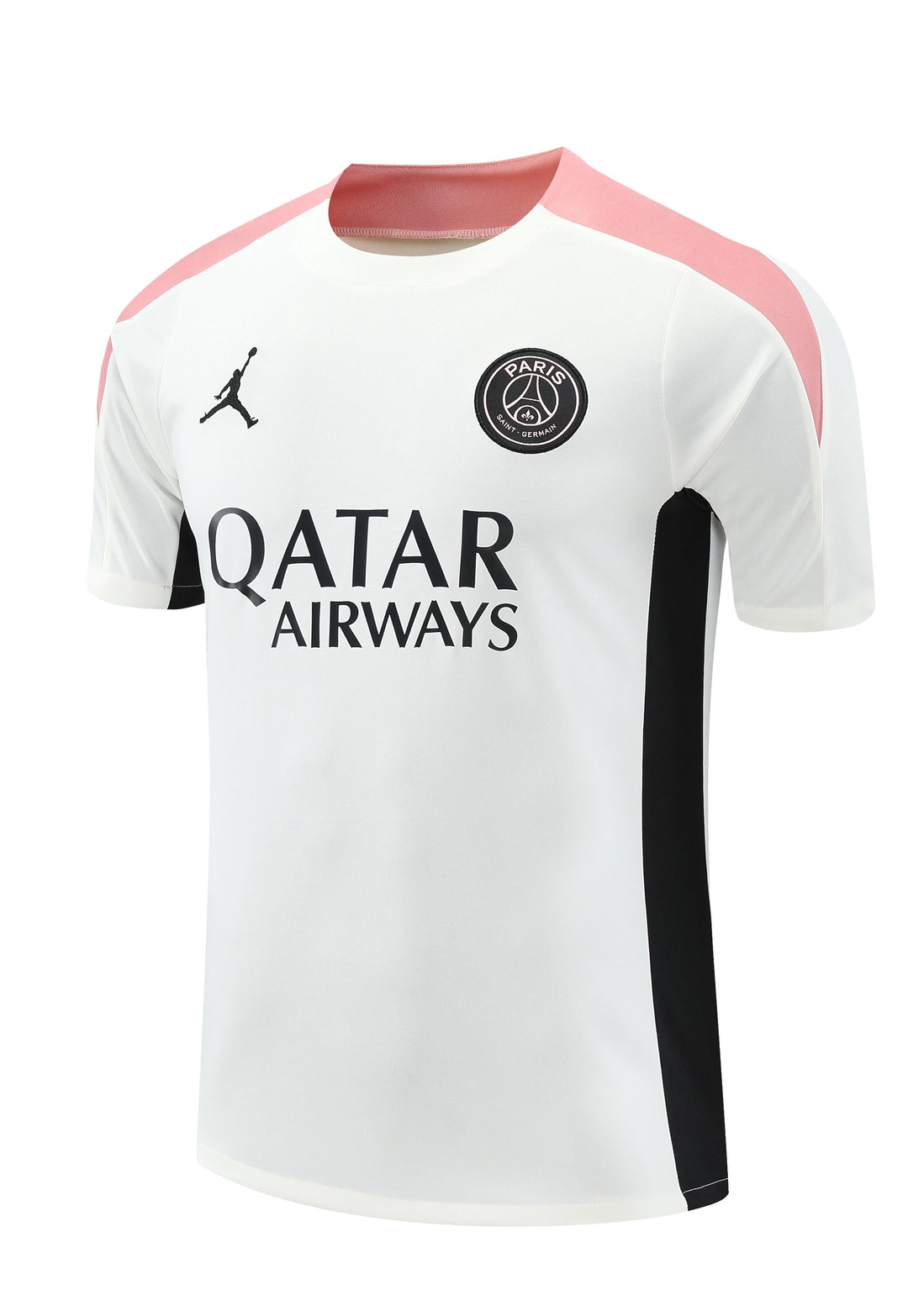 PSG 2025/26 Training Shirt - Off-White/Pink
