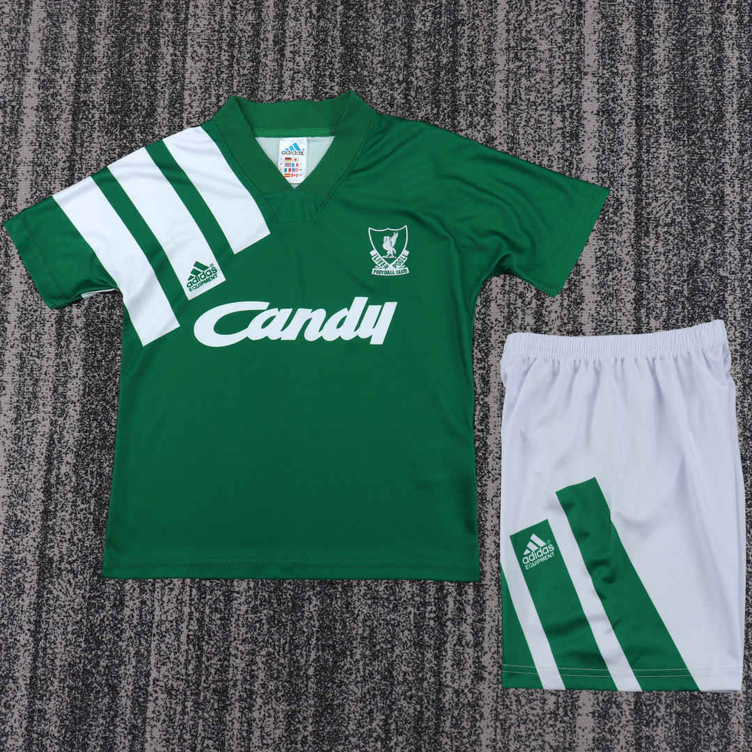 Liverpool 91/92 Children's Away Retro Set