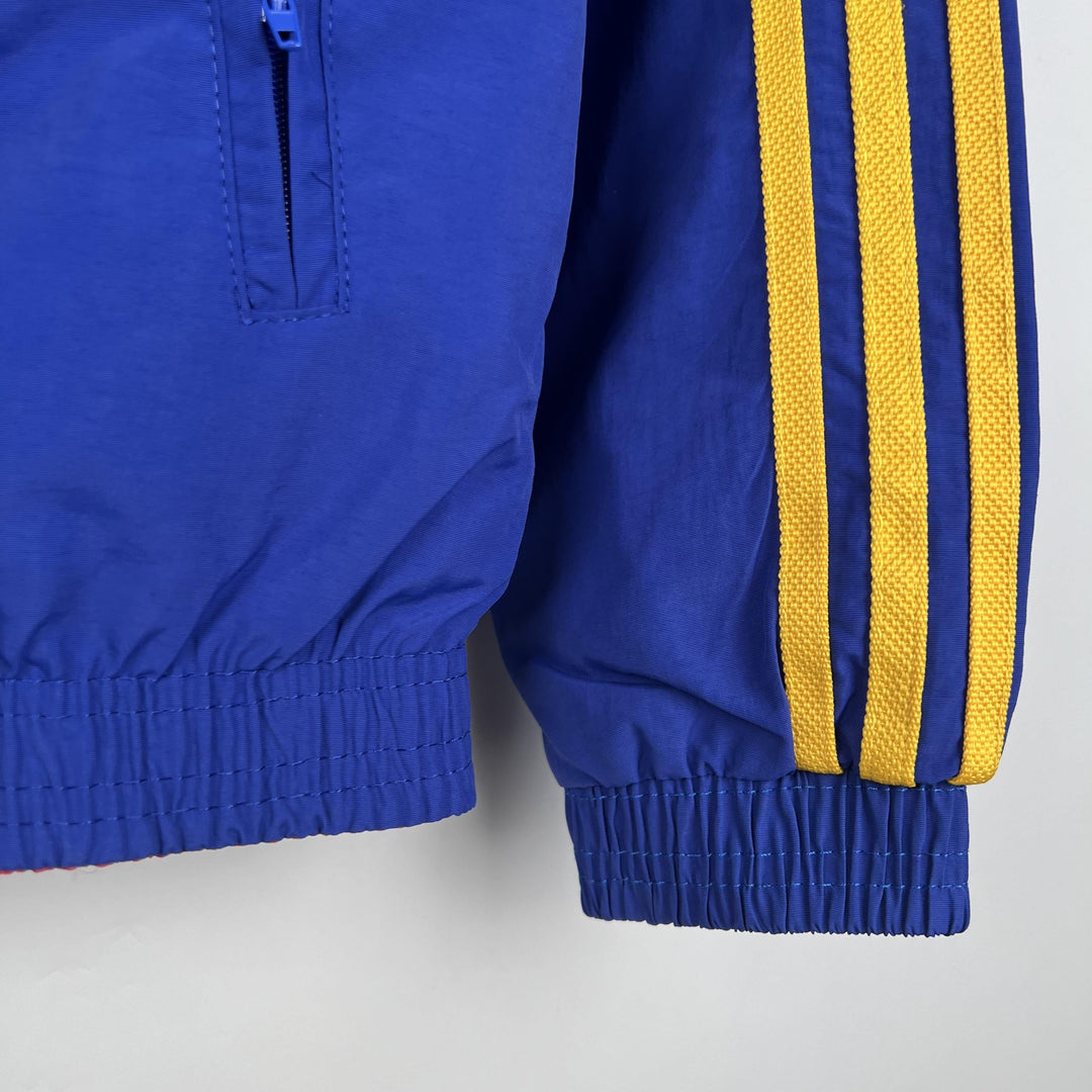 Juventus Reversible Windbreaker Jacket - Blue/Red