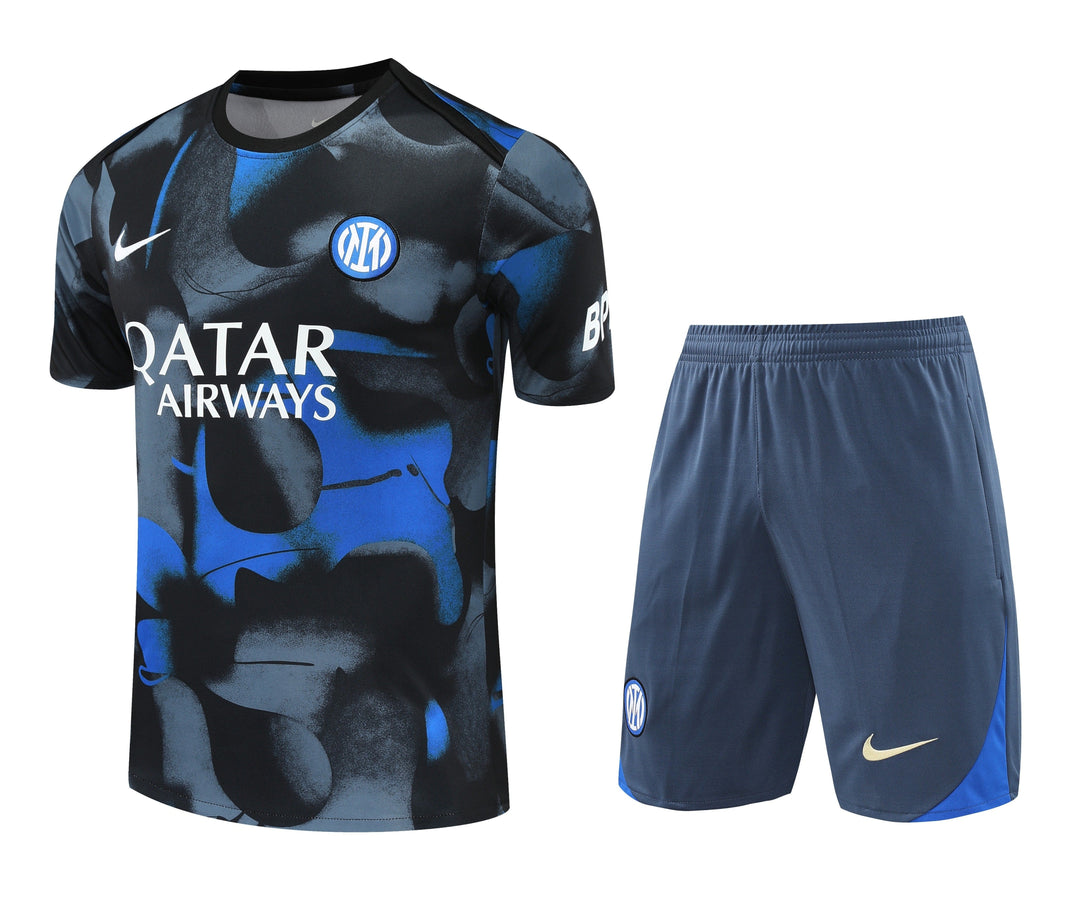 Inter Milan 2024/25 Training Kit - Black/Blue