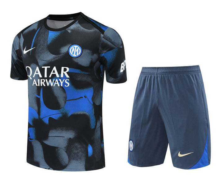 Inter Milan 2024/25 Training Kit - Black/Blue