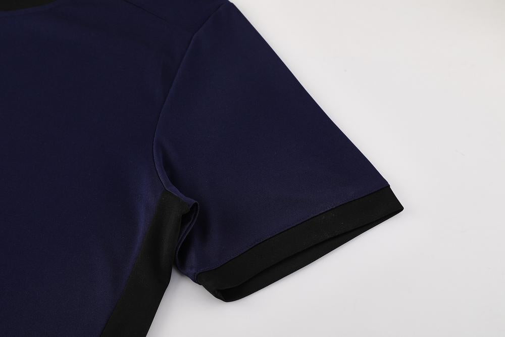 Nike Training Shirt - Dark Blue/Orange