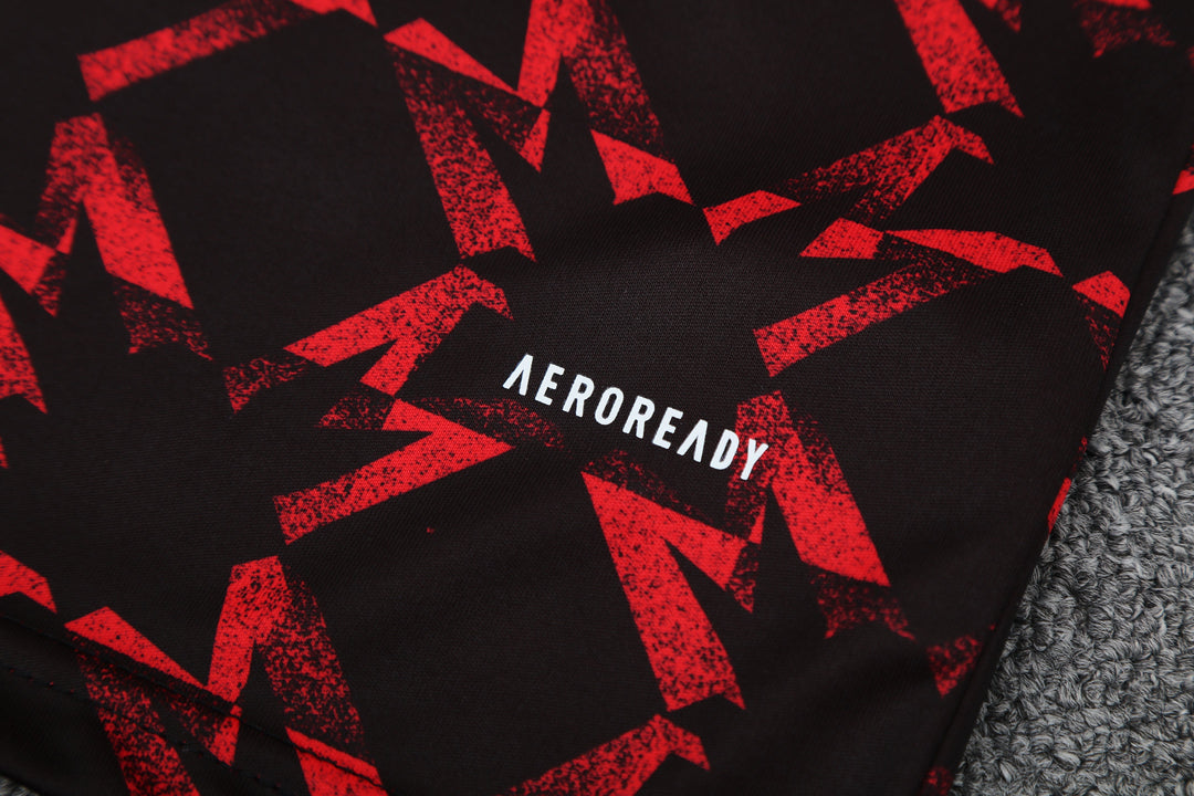Manchester United 2025/26 Training Kit - Red/Black