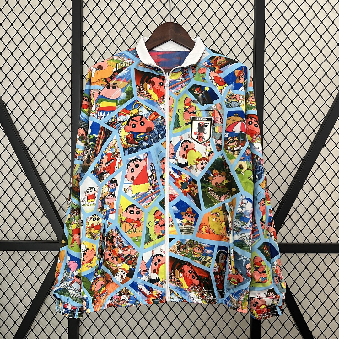 Japan Reversible Windbreaker Jacket - Special Edition Crayon Shin-chan