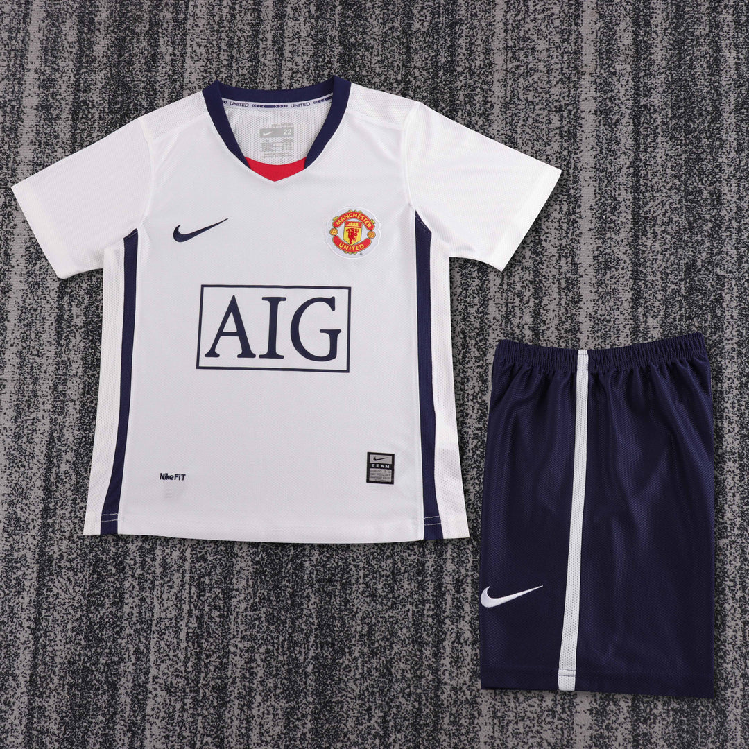 Manchester United 08/09 Children's Away Retro Set
