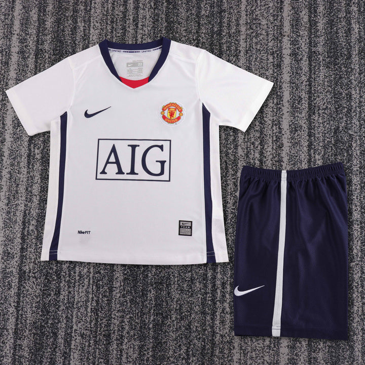 Manchester United 08/09 Children's Away Retro Set