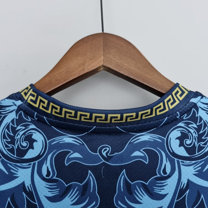 Italy x Versace 2022 Shirt - Blue