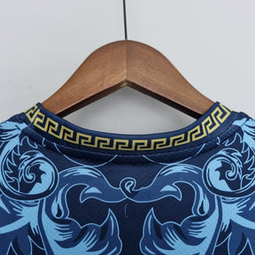 Italy x Versace 2022 Shirt - Blue