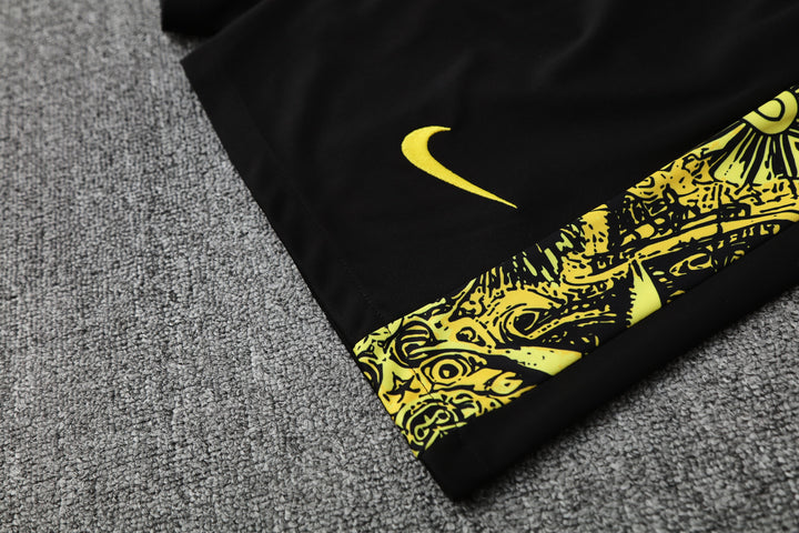 Brazil 2025/26 Training Kit - Black/Yellow