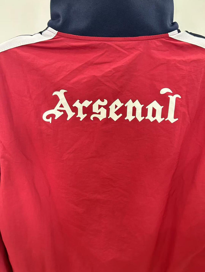 Arsenal Windbreaker Jacket - Burgundy/Black