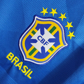 Nike Brazil Away 2018 Retro Shirt - Blue