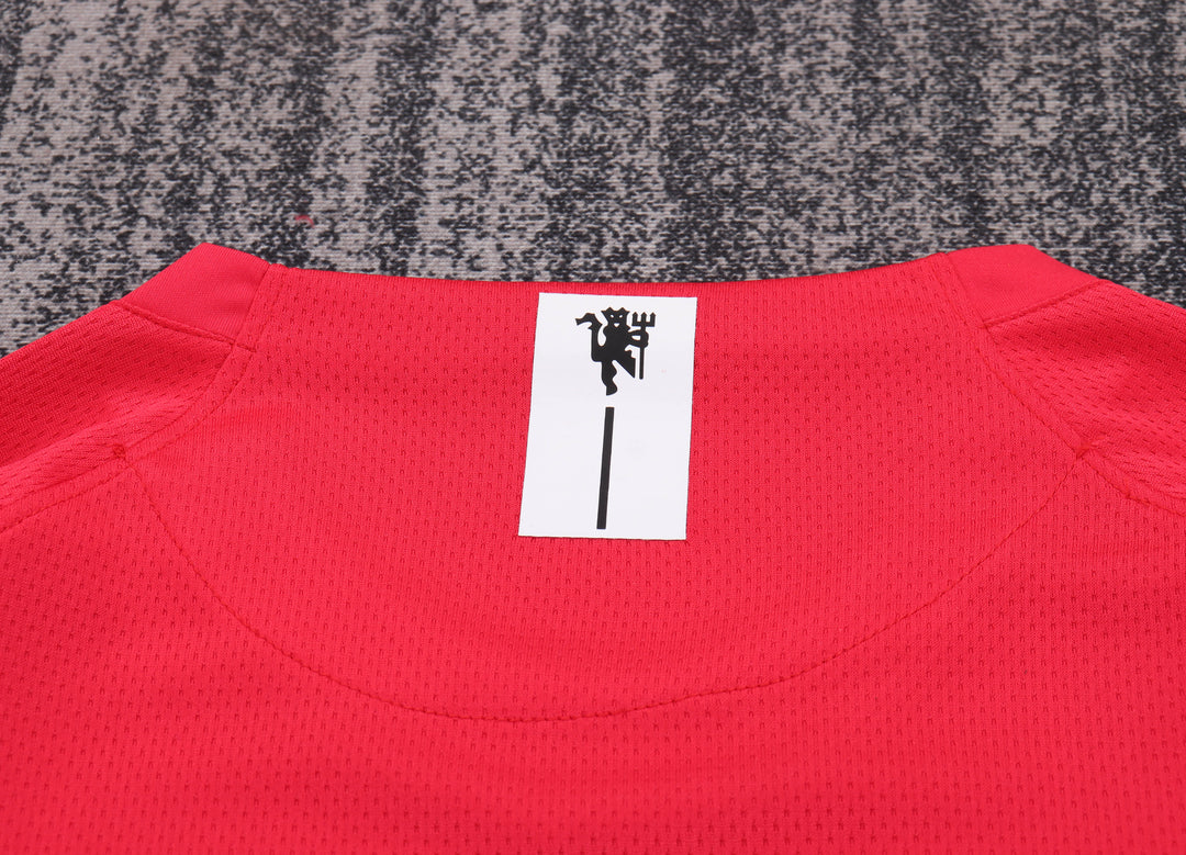 Manchester United 07/08 Children's Home Retro Set - Long Sleeve