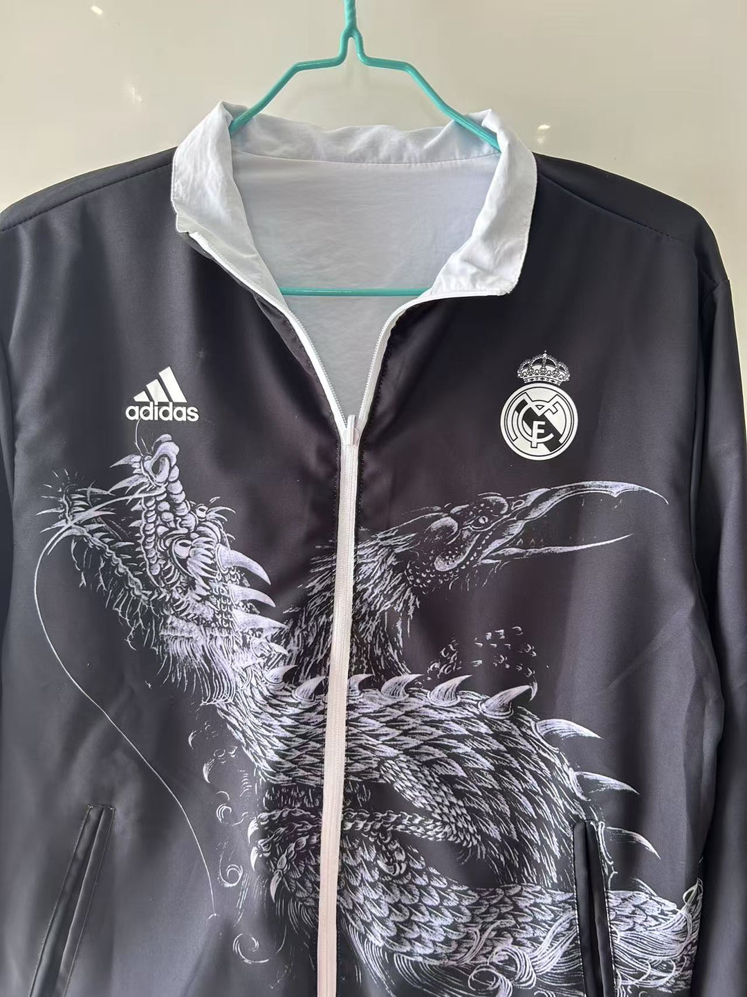 Real Madrid Windbreaker Jacket - Black II