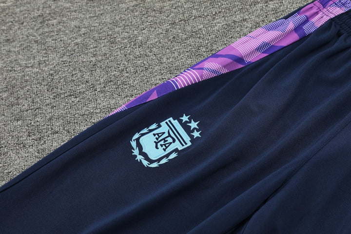 Argentina 2024/25 Pants - Navy Blue/Purple