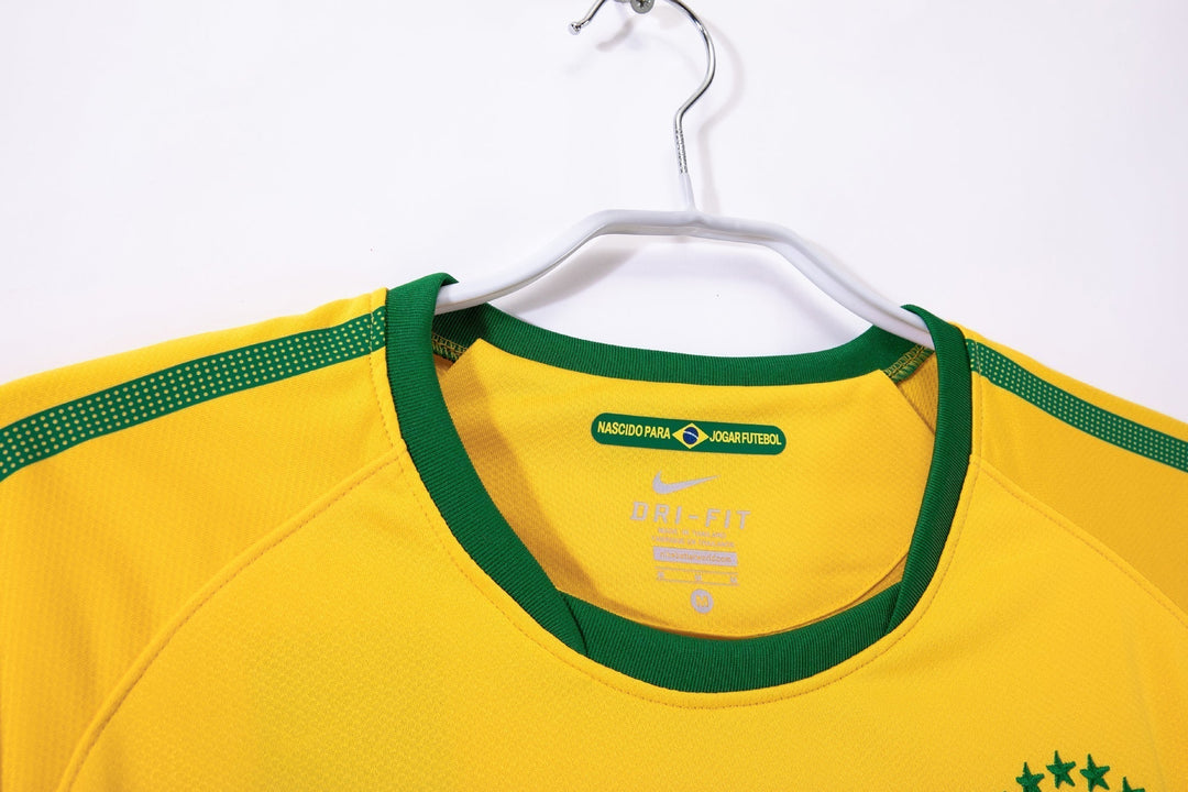 Brazil 2010 Home Retro Shirt