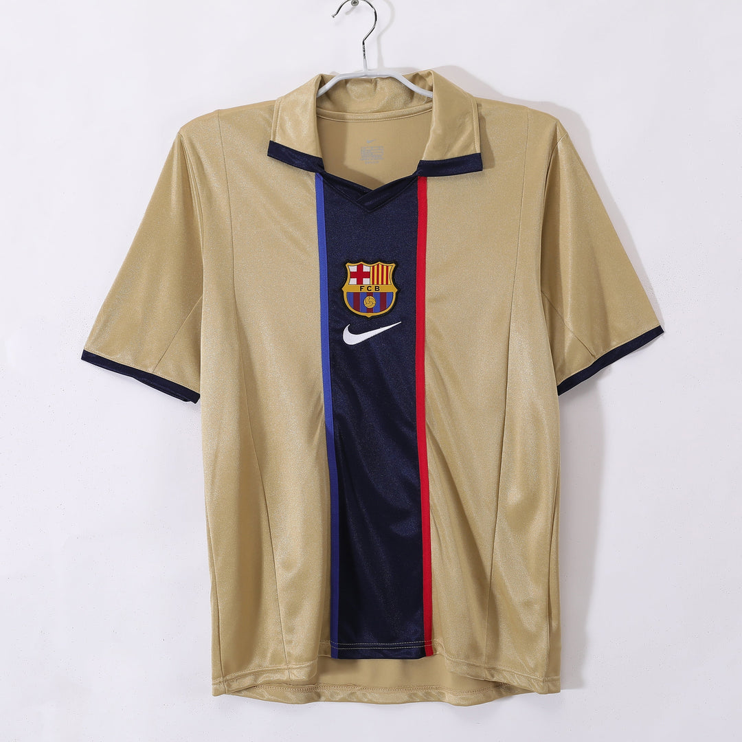 Barcelona 01/02 Away Retro Shirt