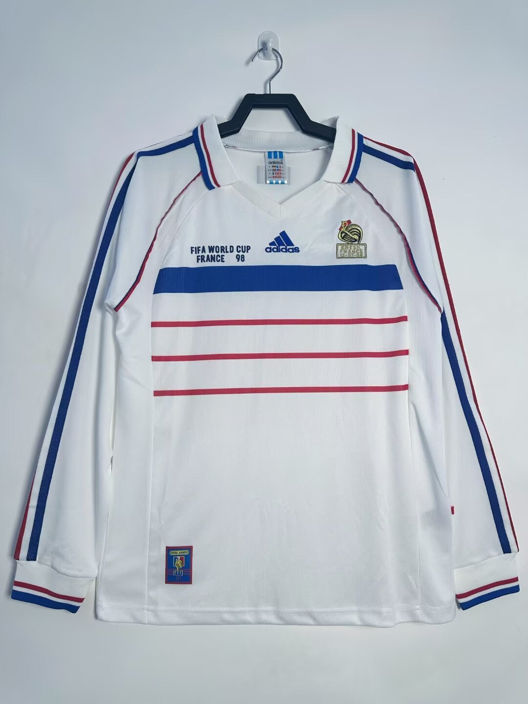 France 1998 Away Retro Shirt - Long Sleeve
