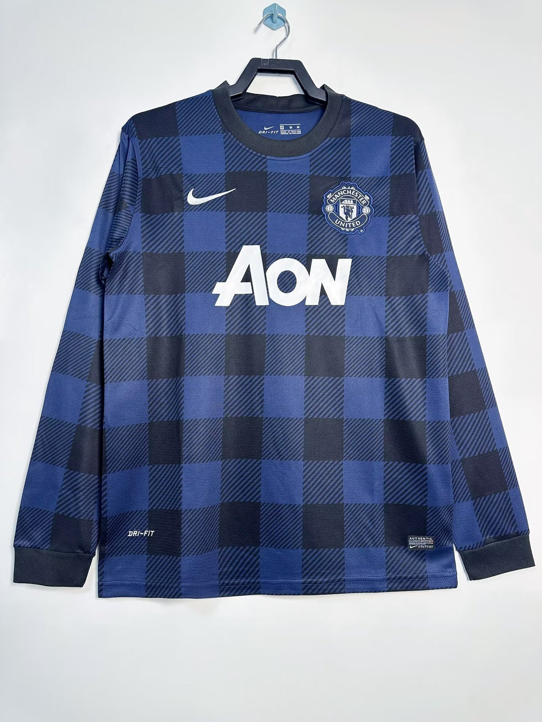 Manchester United 13/14 Away Retro Shirt - Long Sleeve