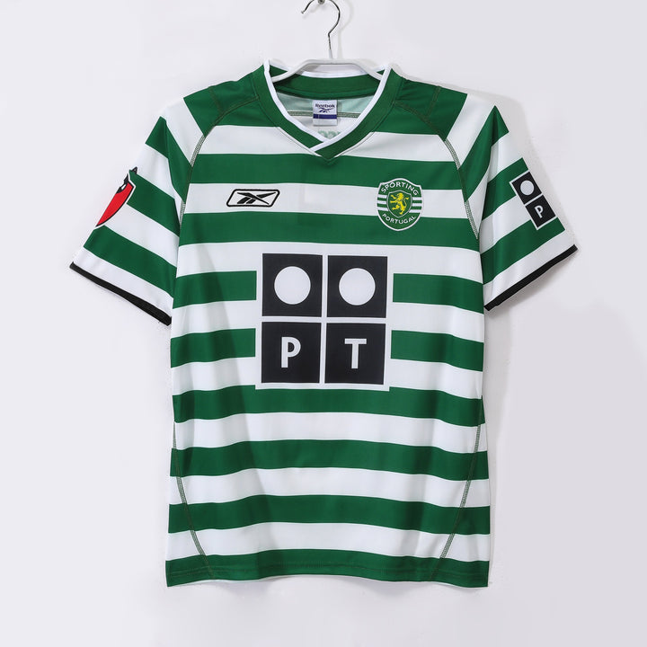 Sporting 03/04 Home Retro Shirt