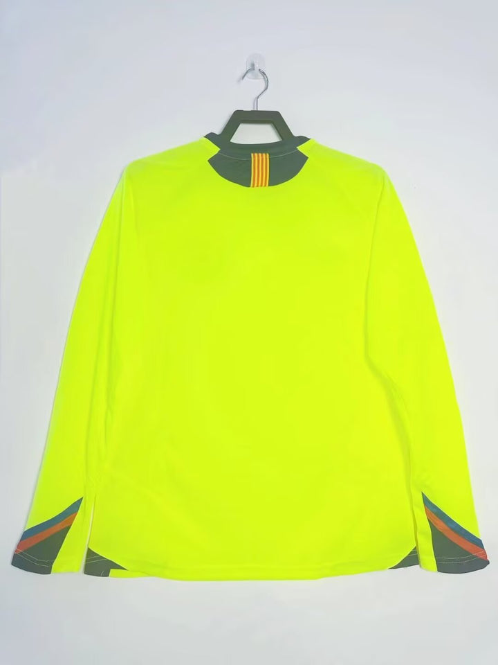 Barcelona 05/06 Away Retro Shirt - Long Sleeve