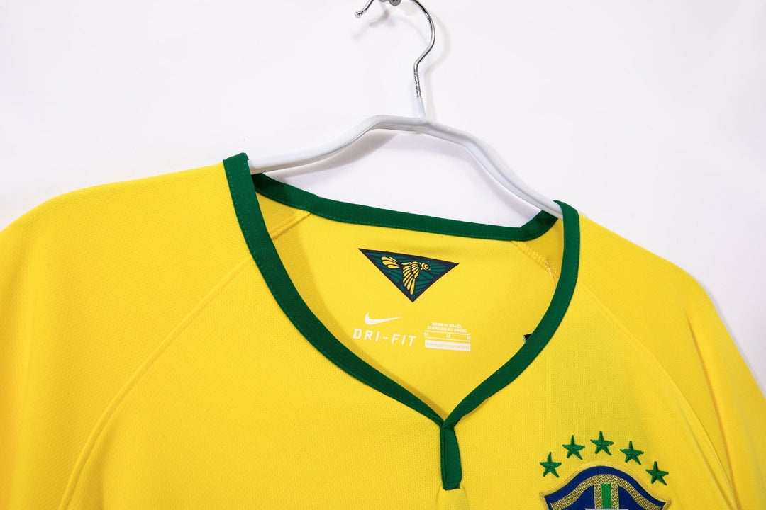 Brazil 2014 Home Retro Shirt