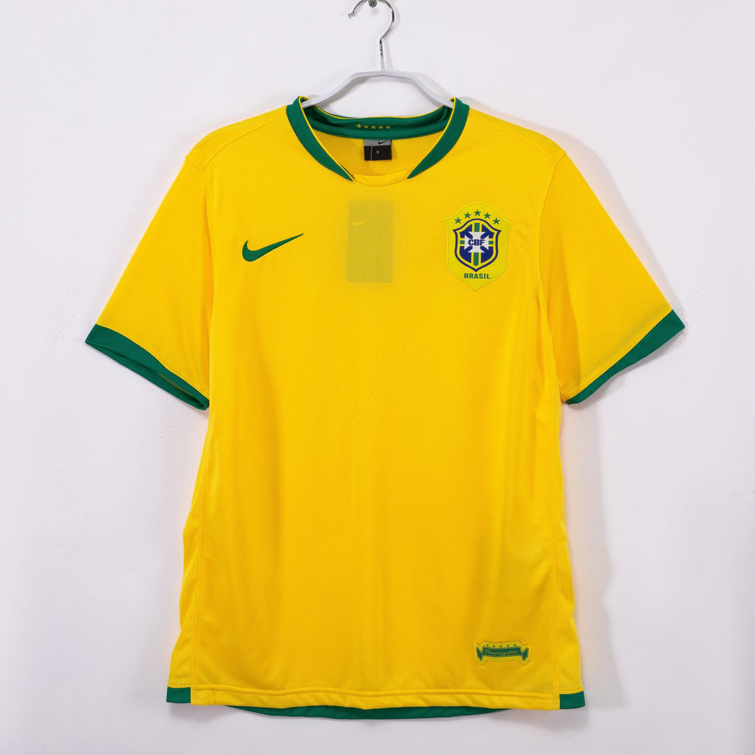 Brazil 2006 Home Retro Shirt