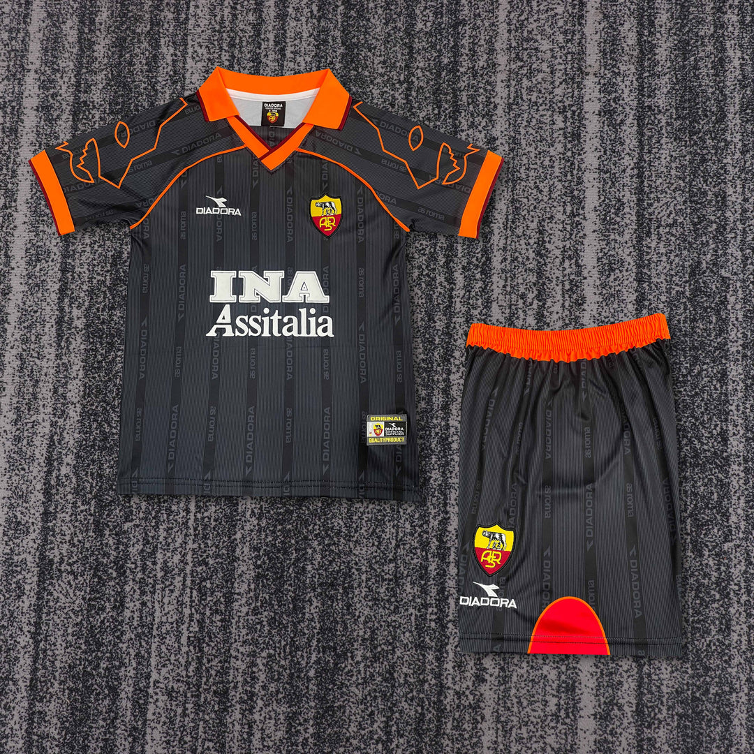 Roma 99/00 Children's Third Retro Set