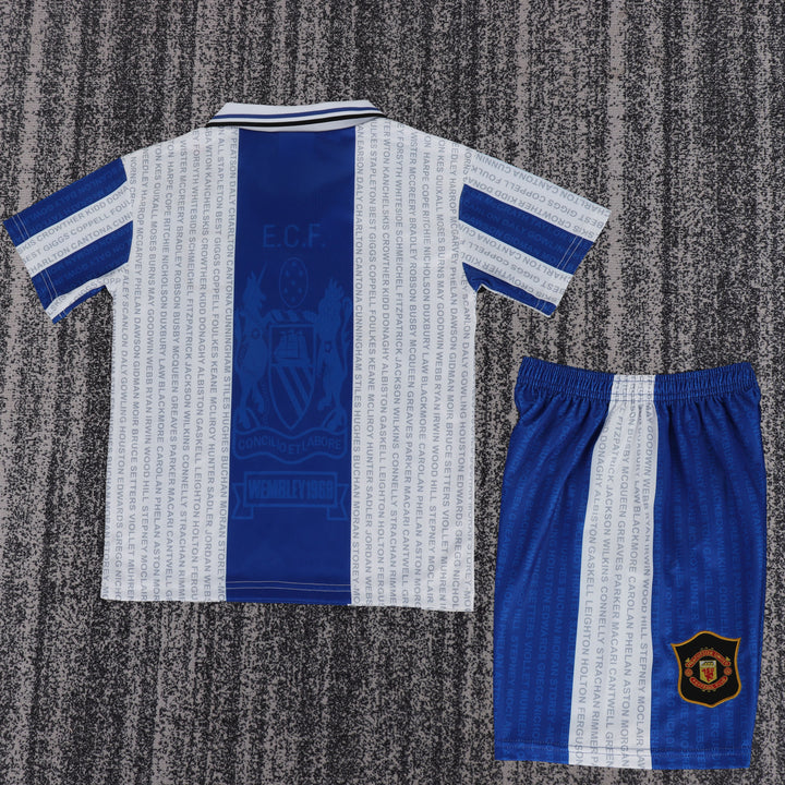 Manchester United 94/95 Children's Third Retro Set