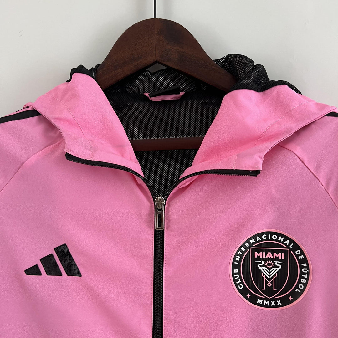 Inter Miami Windbreaker Jacket - Pink