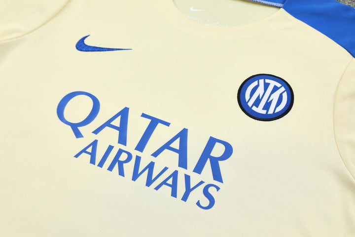 Inter Milan 2024/25 Training Shirt - Off-White