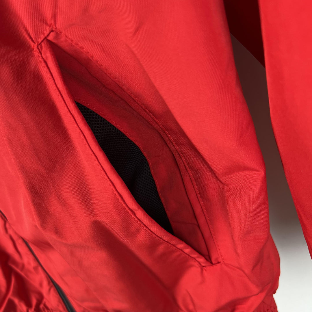 Ajax Reversible Windbreaker Jacket - Red/White
