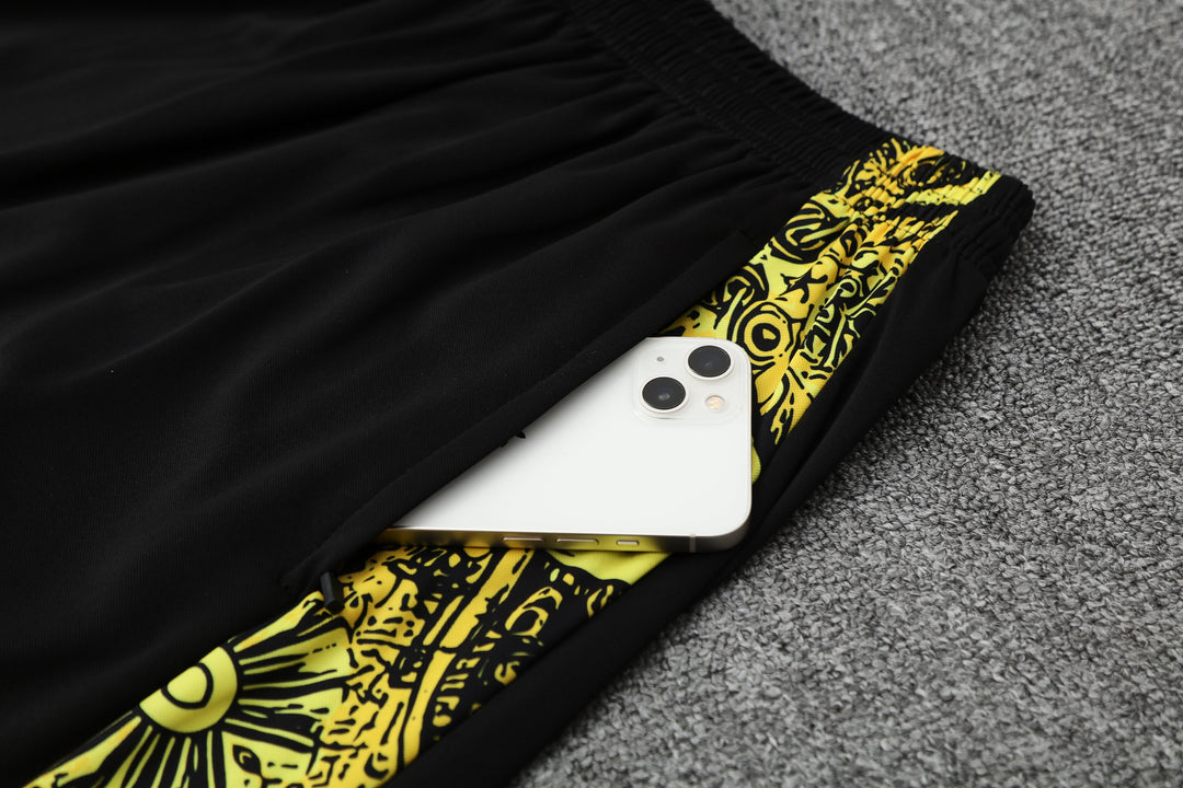Brazil 2025/26 Training Short - Black/Yellow