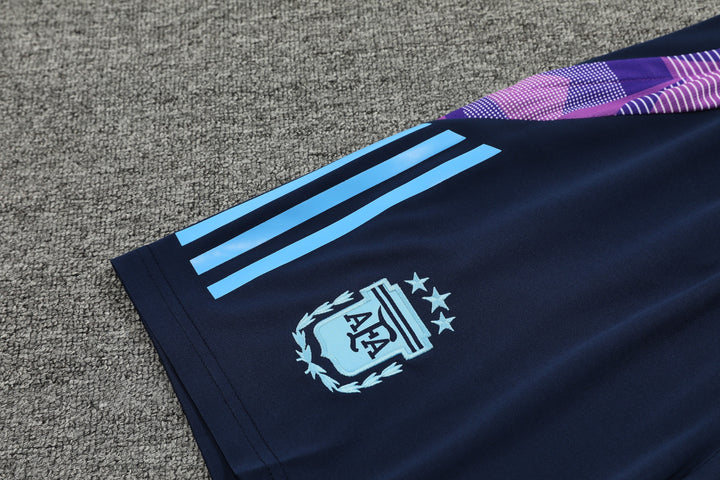 Argentina 2024/25 Training Kit - Light Blue/Navy Blue