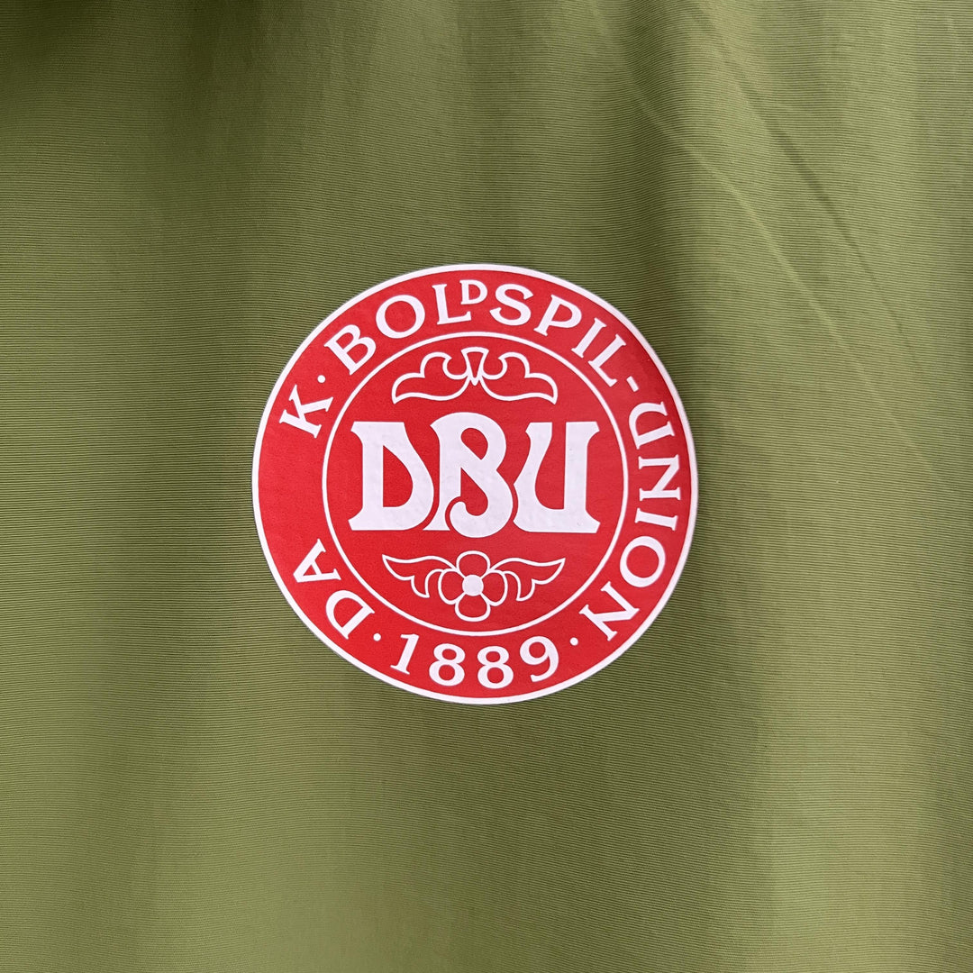 Denmark Reversible Windbreaker Jacket - Moss Green/Blue